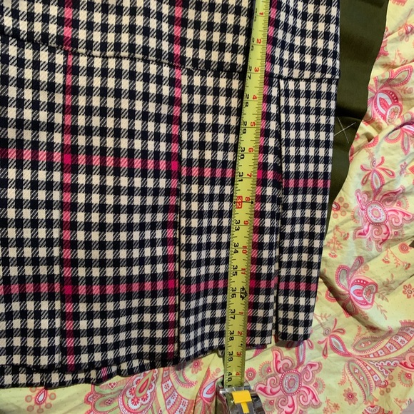 J Crew Size 12 Scoopneck Flare Dress in Herringbone Twill Item AR721 - Picture 3 of 6